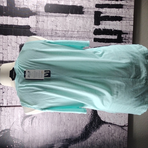 Seven7 Blue Cold Shoulder Top - Picture 4 of 6